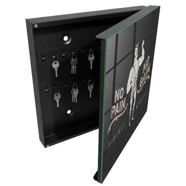 Armoire à clés design Homme fort rétro