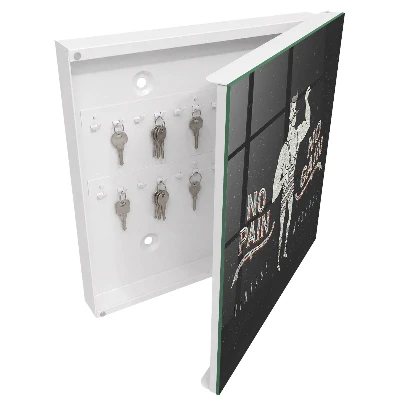 Armoire à clés design Homme fort rétro