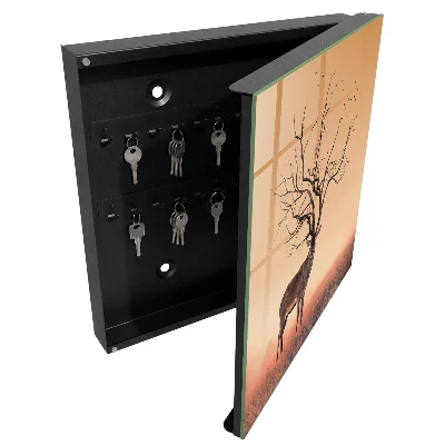 Armoire à clés décorative Cerf magique