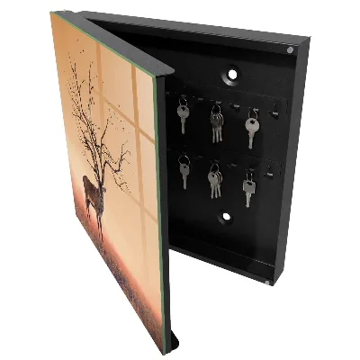 Armoire à clés décorative Cerf magique