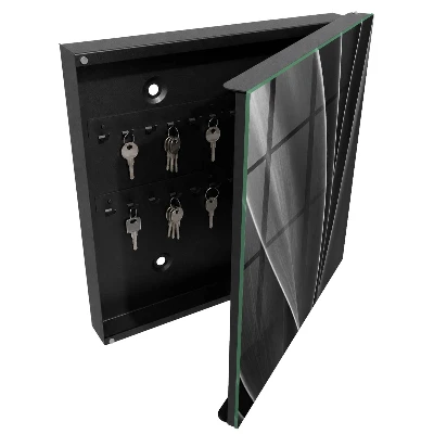 Armoire à clés design Feuilles abstraites