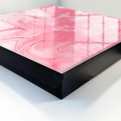Boîte à clés murale décorative Zéphyr rose