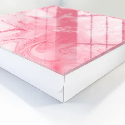 Boîte à clés murale décorative Zéphyr rose