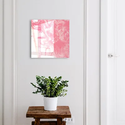 Boîte à clés murale décorative Zéphyr rose