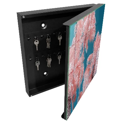 Armoire à clés décorative Composition tropicale