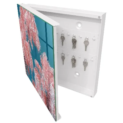 Armoire à clés décorative Composition tropicale