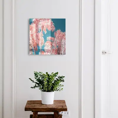 Armoire à clés décorative Composition tropicale