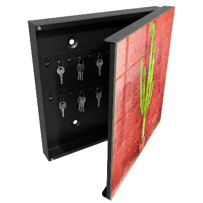 Armoire à clés décorative Cactus vert