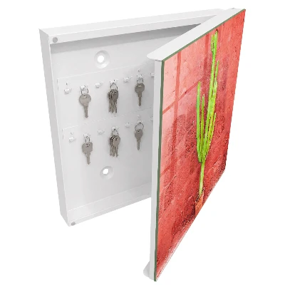 Armoire à clés décorative Cactus vert
