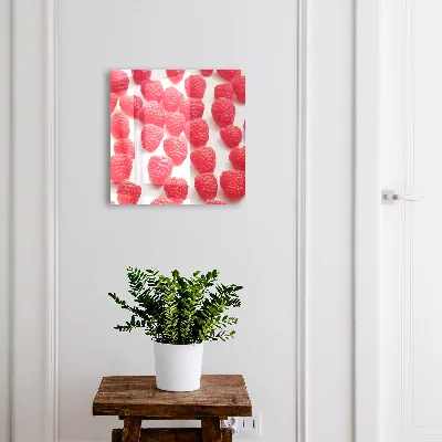 Armoire à clés design Framboises roses