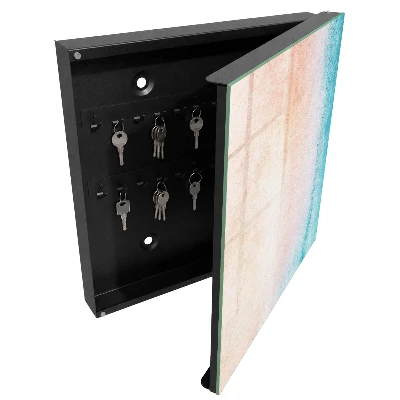 Armoire à clés design Texture pastel