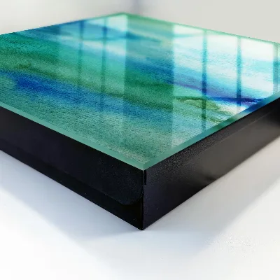 Armoire à clés décorative Bleu aquarelle