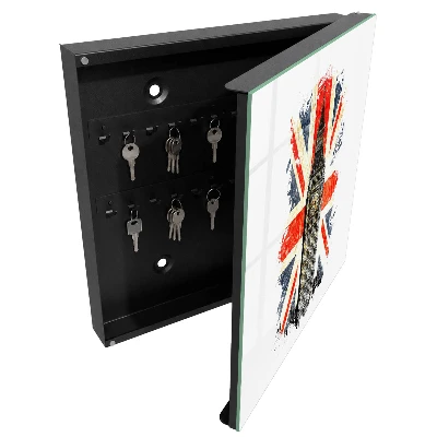 Armoire à clés design Symbole britannique