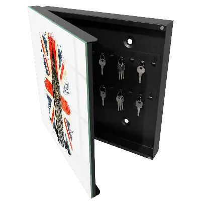 Armoire à clés design Symbole britannique