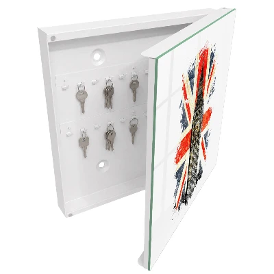 Armoire à clés design Symbole britannique