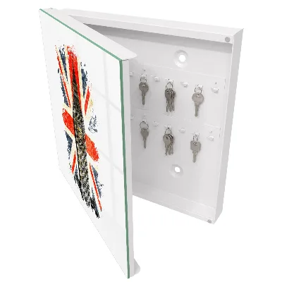 Armoire à clés design Symbole britannique