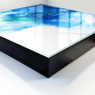 Armoire à clés décorative Vagues bleues