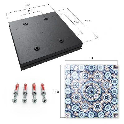 Armoire à clés décorative Mosaïque orientale