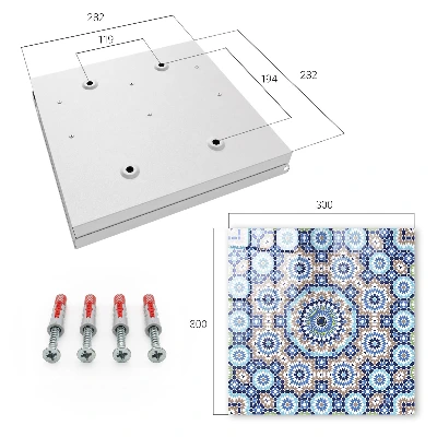 Armoire à clés décorative Mosaïque orientale