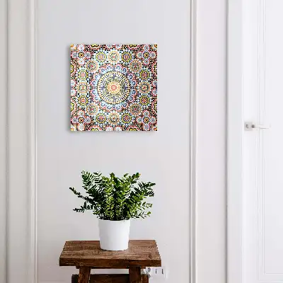 Armoire à clés design Motif mosaïque
