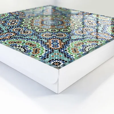 Boîte à clés murale décorative Mosaïque colorée