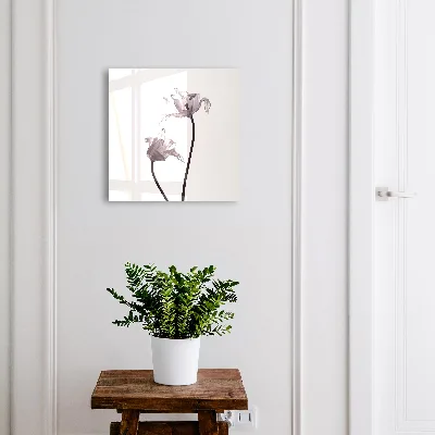 Armoire à clés design Fleurs minimalistes