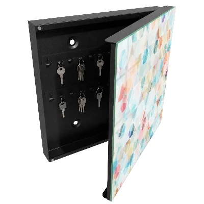 Armoire à clés design Motifs géométriques