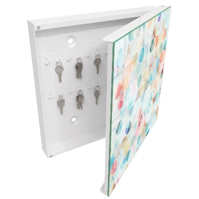 Armoire à clés design Motifs géométriques