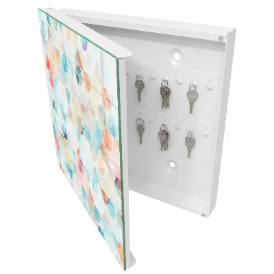 Armoire à clés design Motifs géométriques