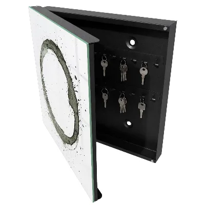 Armoire à clés design Cercle zen
