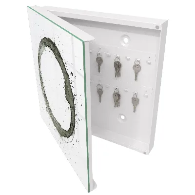 Armoire à clés design Cercle zen