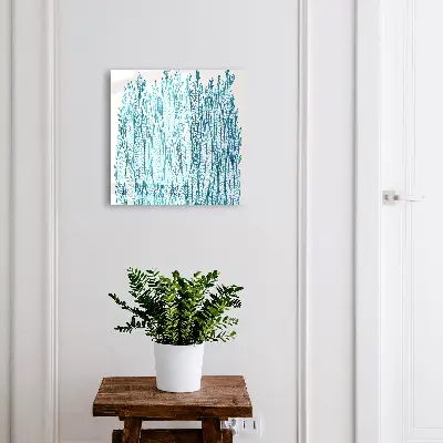 Armoire à clés design Élégance feuillue