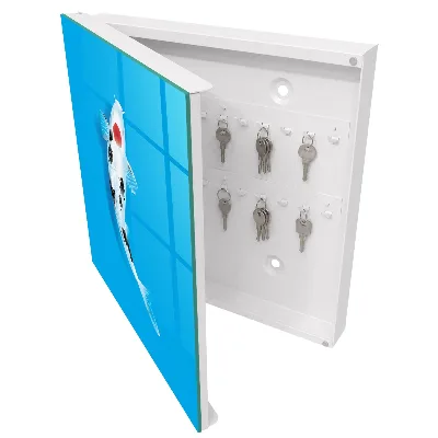 Armoire à clés décorative Poissons koï