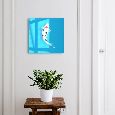 Armoire à clés décorative Poissons koï