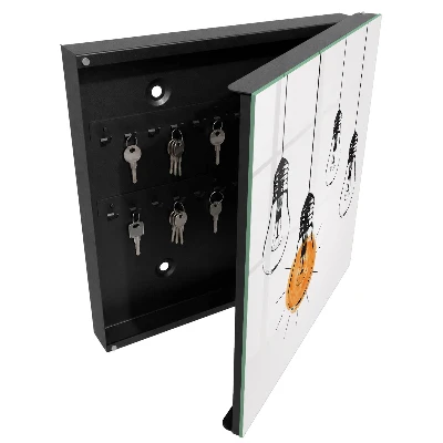 Armoire à clés décorative Ampoules