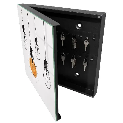 Armoire à clés décorative Ampoules