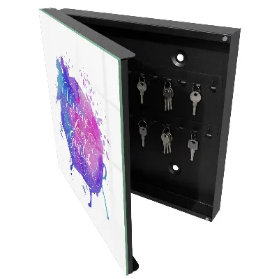 Armoire à clés décorative L'univers aime la gratitude
