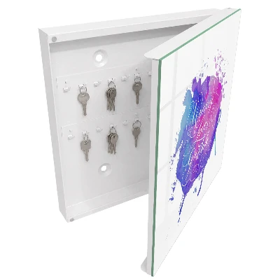 Armoire à clés décorative L'univers aime la gratitude