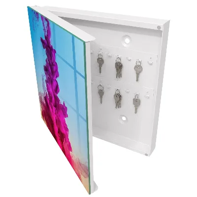 Armoire à clés décorative Dynamisme coloré
