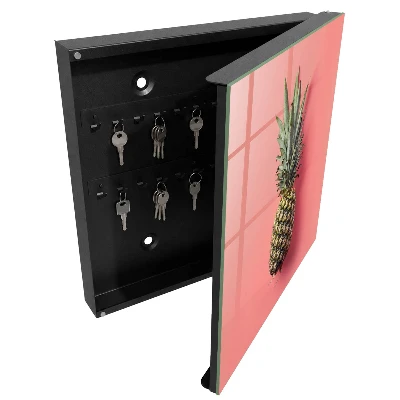 Armoire à clés design Ananas exotique