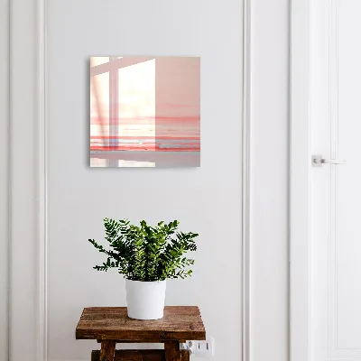 Armoire à clés décorative Rayures pastel