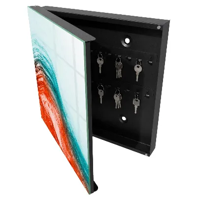 Armoire à clés design Émotions colorées