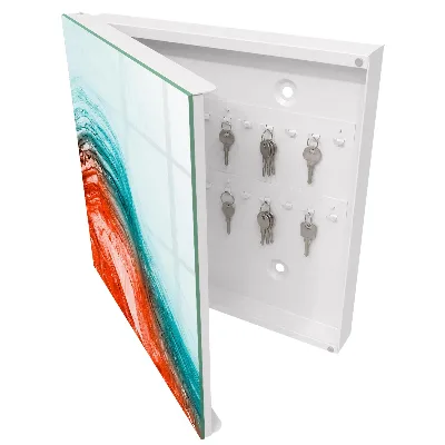 Armoire à clés design Émotions colorées