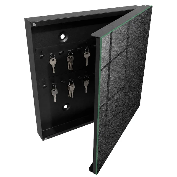 Armoire à clés décorative Pierre grise