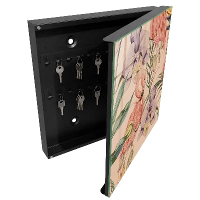 Boîte à clés murale décorative Élégance exotique