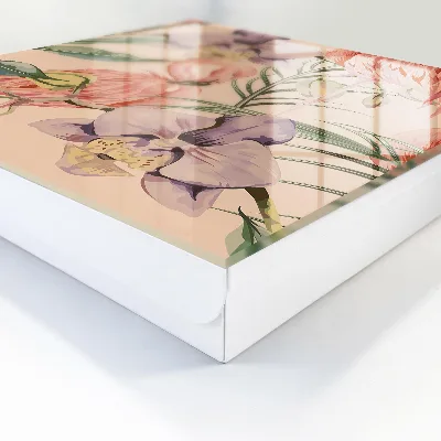 Boîte à clés murale décorative Élégance exotique