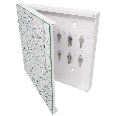 Armoire à clés décorative Style terrazzo