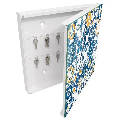 Armoire à clés design Motifs géométriques