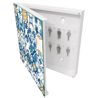 Armoire à clés design Motifs géométriques