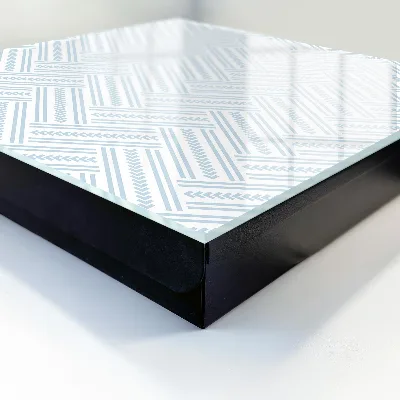 Armoire à clés design Chevrons subtils